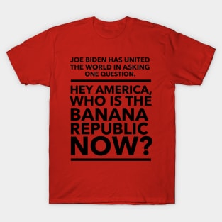 Who is the Banana Republic Now? T-Shirt